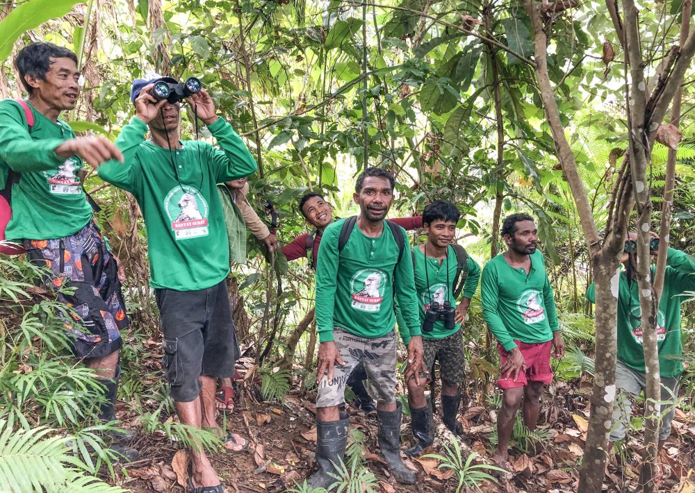 San Luis Philippines Forest Guards on duty