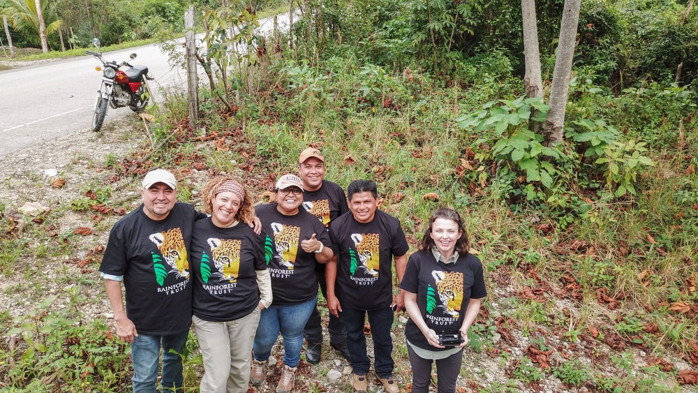 Rainforest trust at Funaeco Guatemala