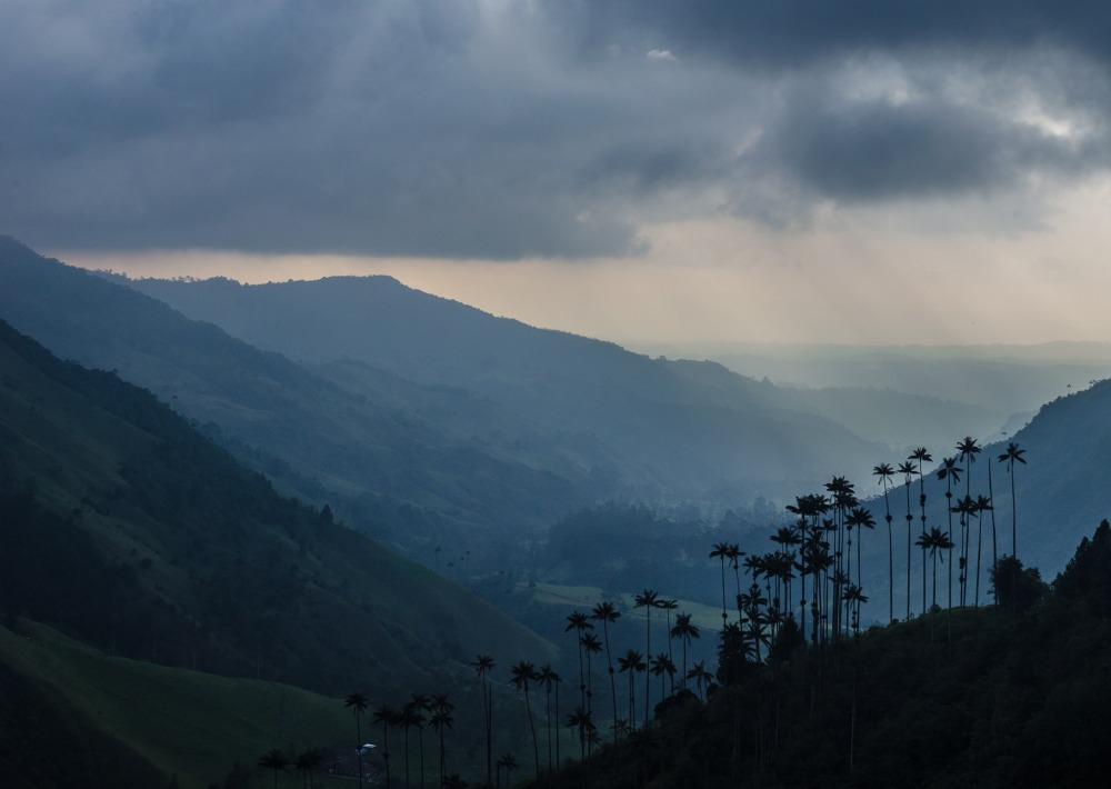 Central Cordillera of the Andean mountains, in Colombia, by Exequiel Schvartz