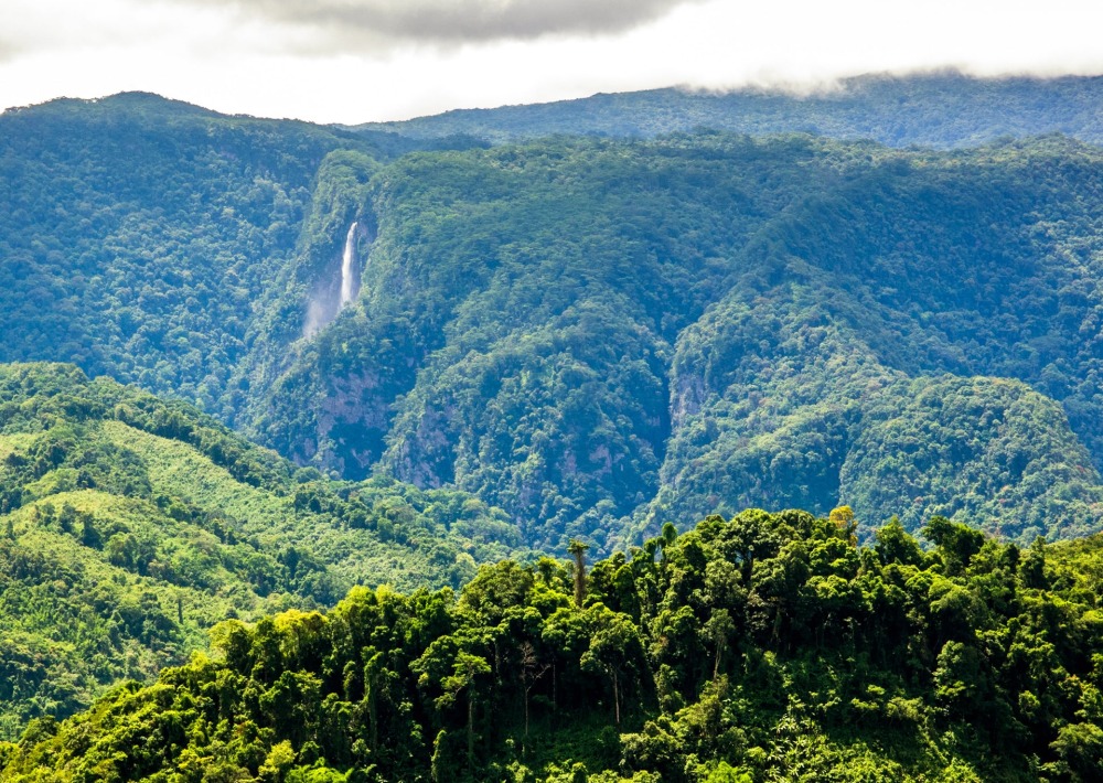 Waterfall in Xe Sap, Laos, by Thomas Calame