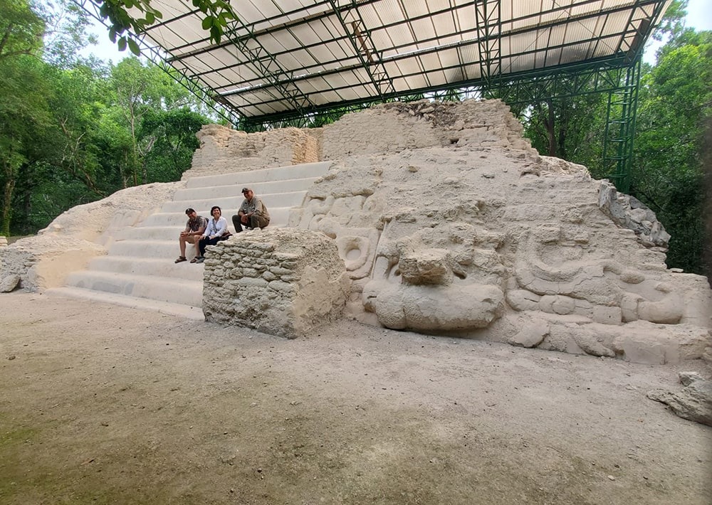 The ruins of El Mirador.