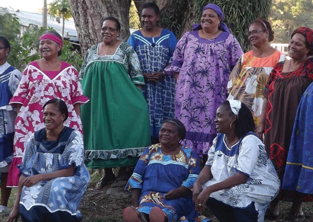 Community members in New Caledonia