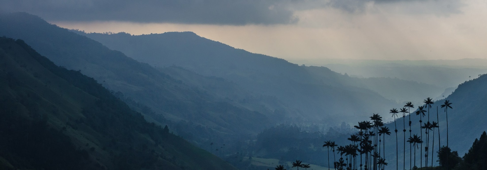 Central Cordillera of the Andean mountains, in Colombia, by Exequiel Schvartz