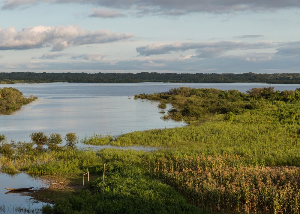 View of the Amazon River in Iquitos, Loreto, Peru, by Christian Vinces