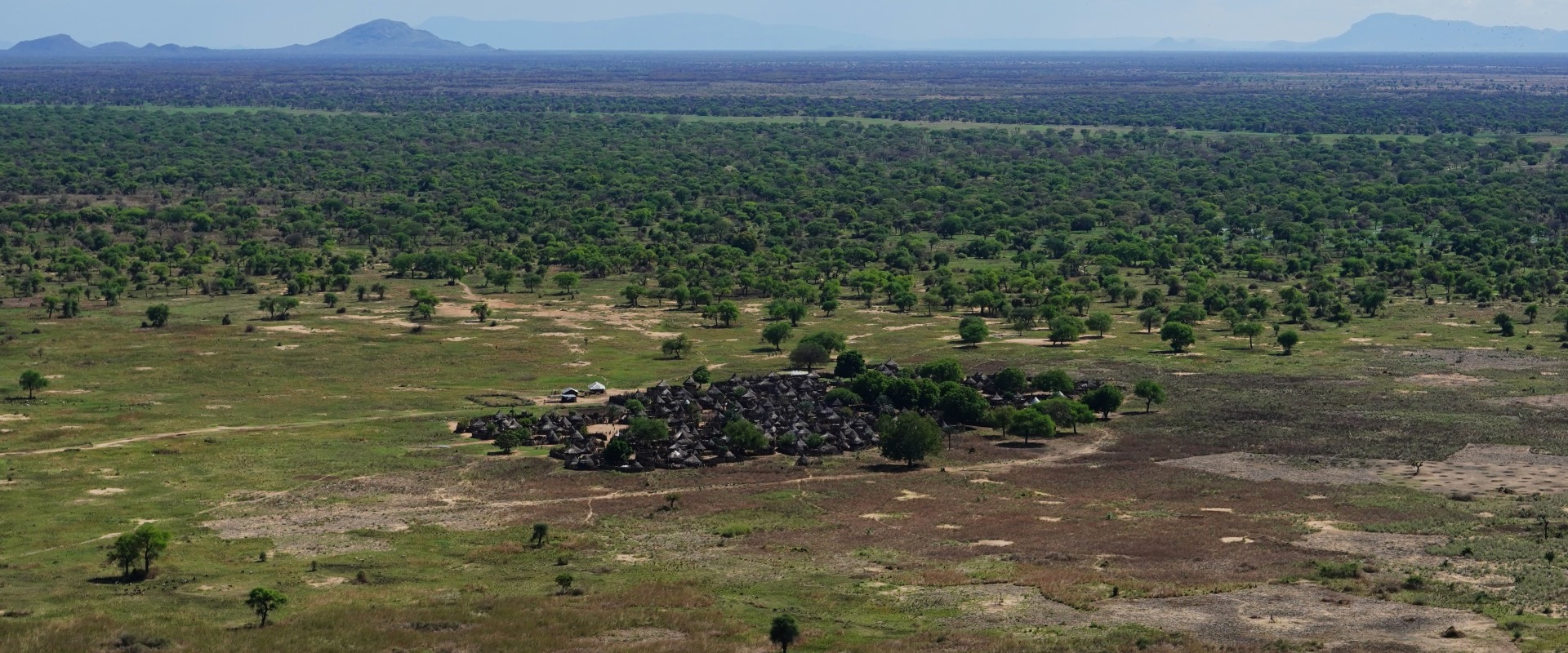 Project Landscape with village, courtesy of African Parks