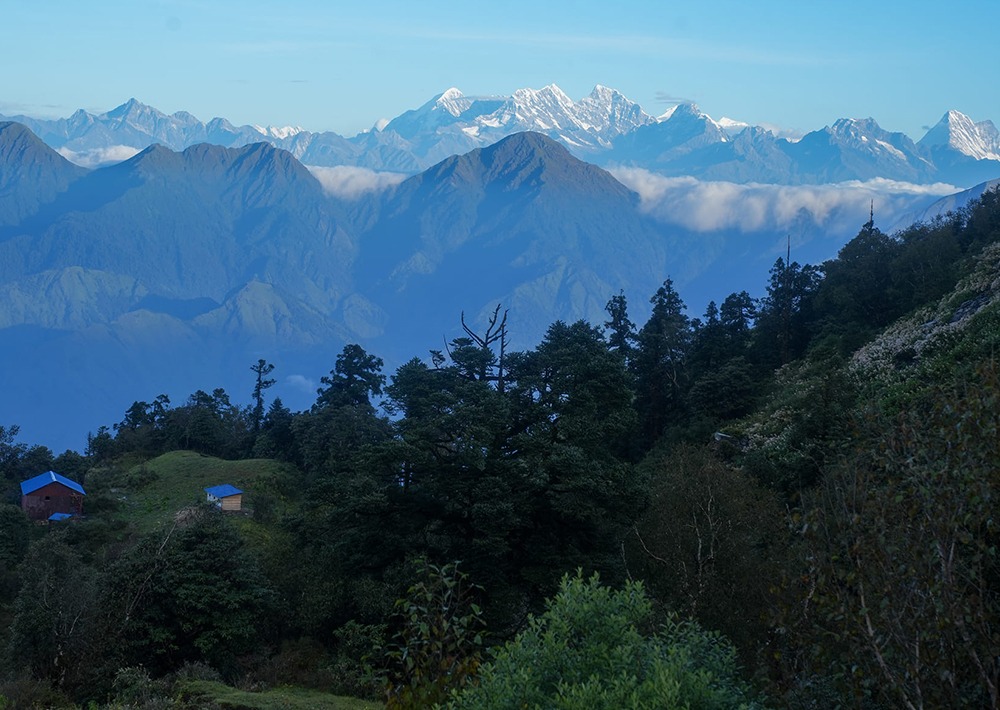 Landscape of Badimalika municipality, Nepal, by NTNC