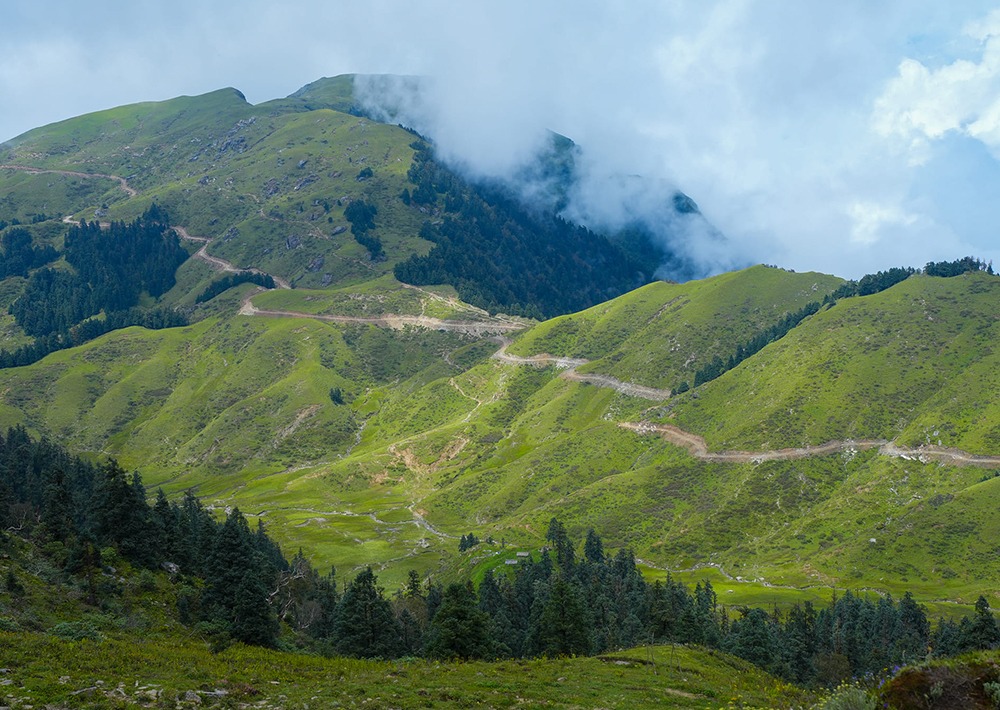 Landscape of Badimalika municipality, Nepal, by NTNC