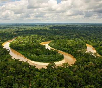 Amazon River in Peru, photo by CEDIA